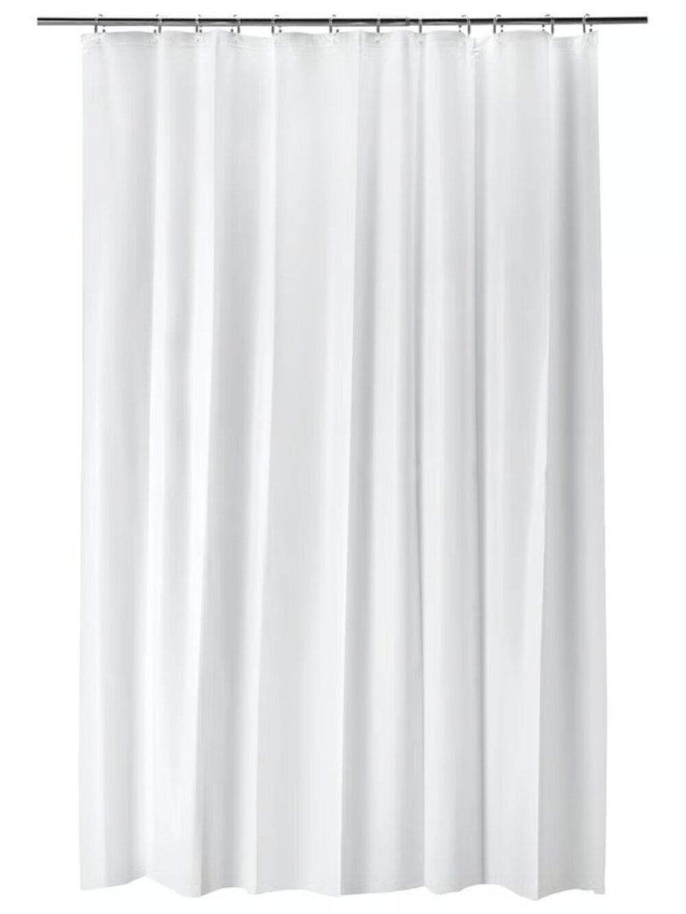 BJÄRSEN 604.437.02/60443702 Shower curtain, white, 71x79 "